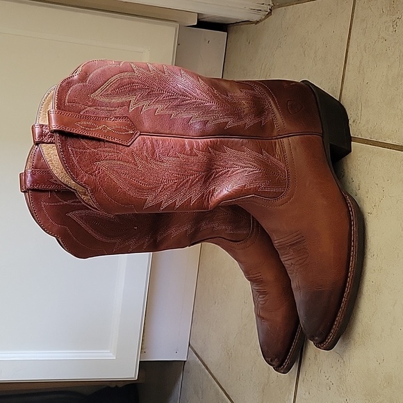 Ariat Mens Brown Cowboy Boot - Picture 1 of 4